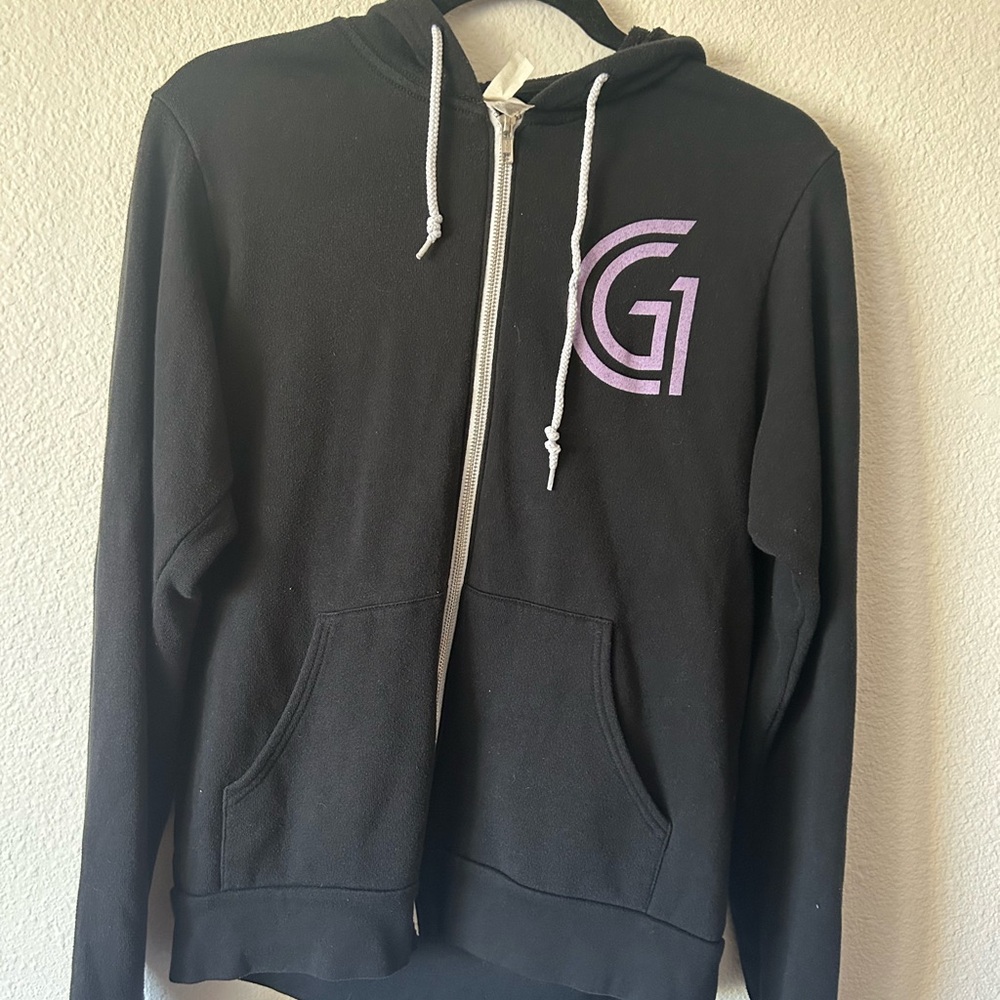 Team G1 Black and Purple Zip Up